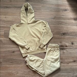 Aritzia “The Constant” Sage Green Sweatset